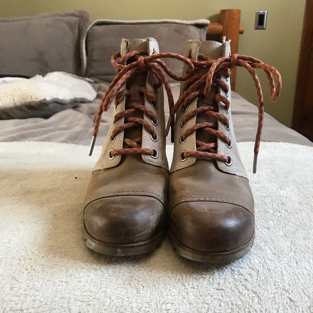 Sorel Waterproof Wedge Bootie
